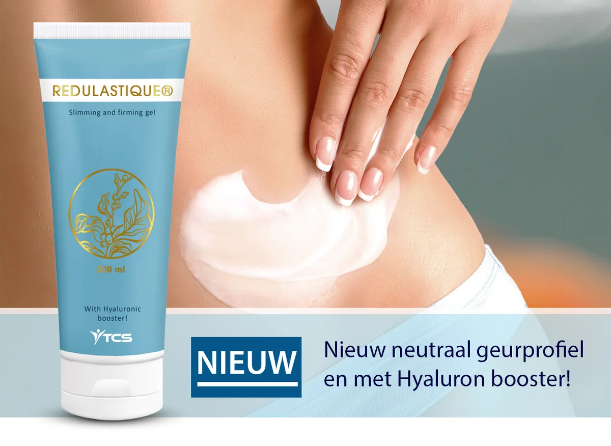 Redulastique slimming en firming gel tube met hyaluron booster