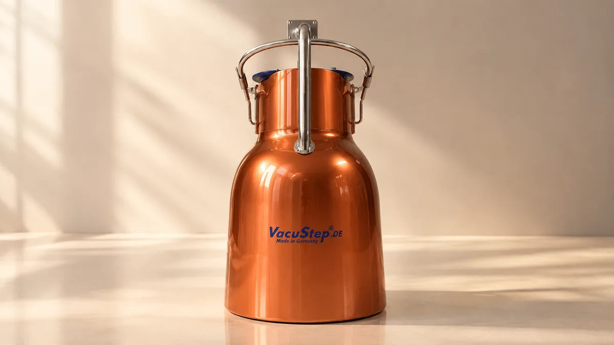 Modern stepapparaat in een lichte studio met eikenhouten vloer